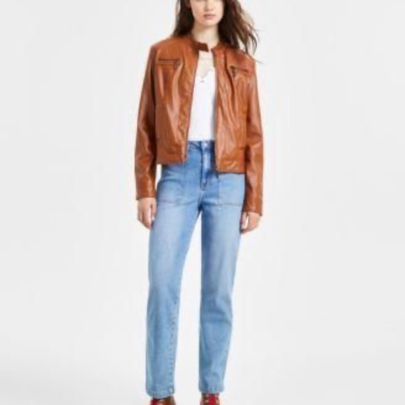 Vegan Leather Jacket - Picture 11 of 11